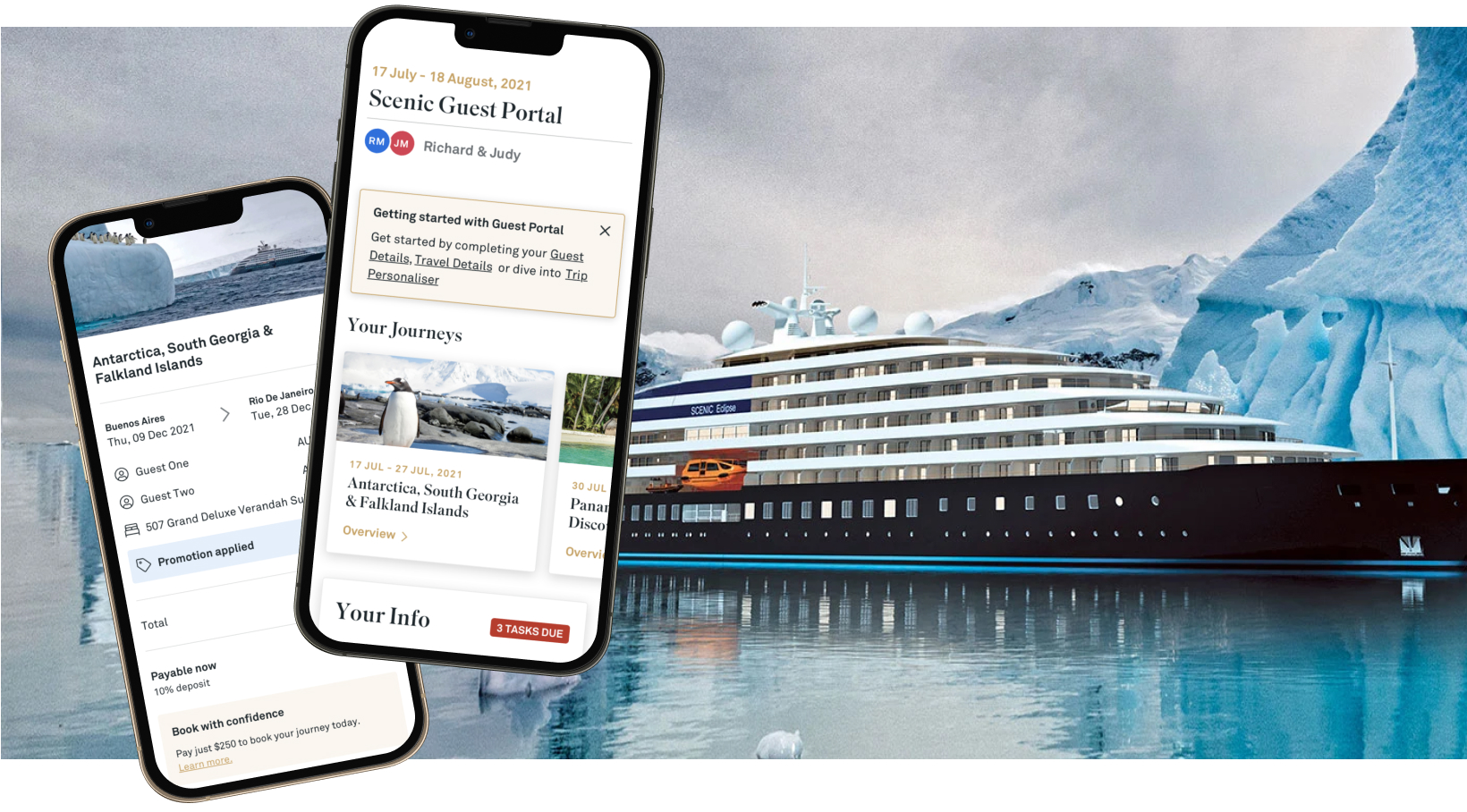 Bringing luxury and ease to the online booking process